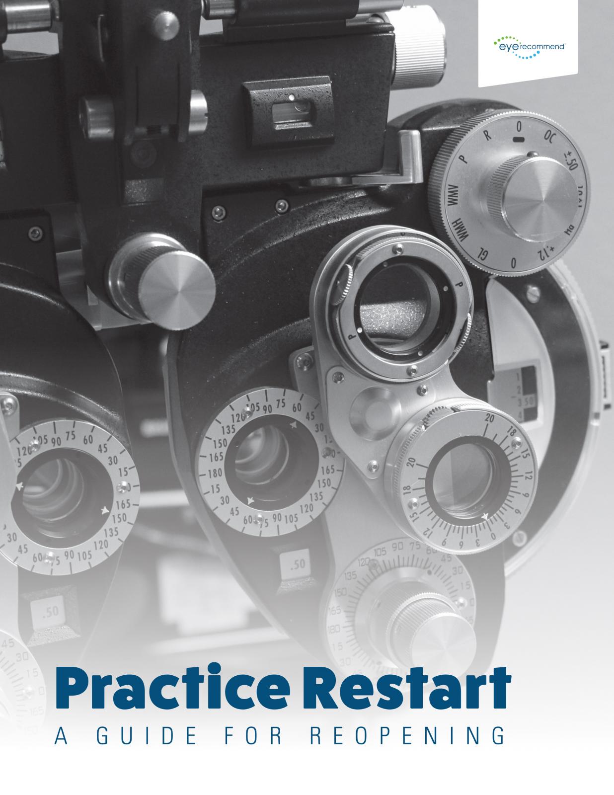 Practice Restart - A Guide for Reopening