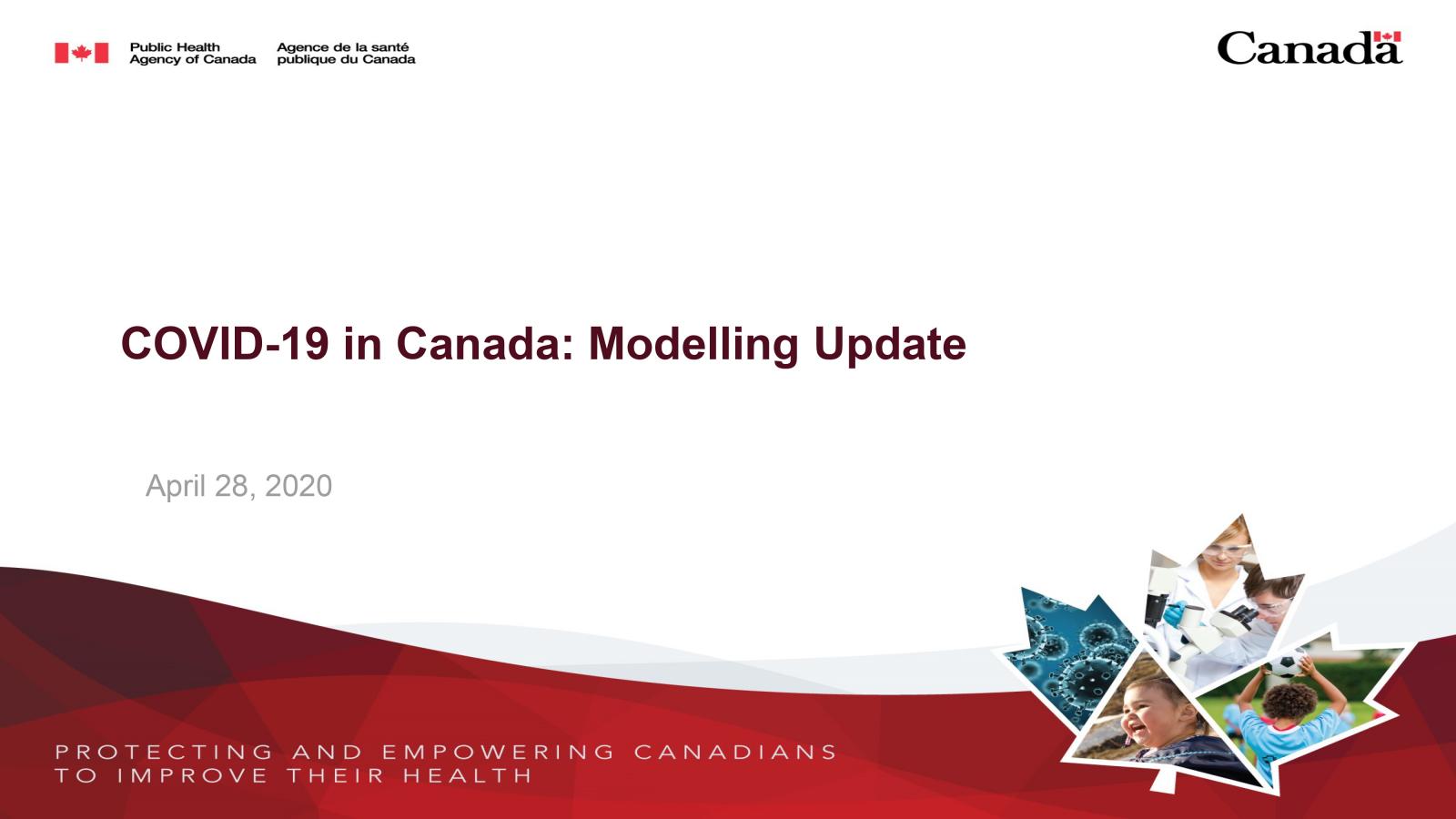 COVID-19 in Canada: Modelling Update