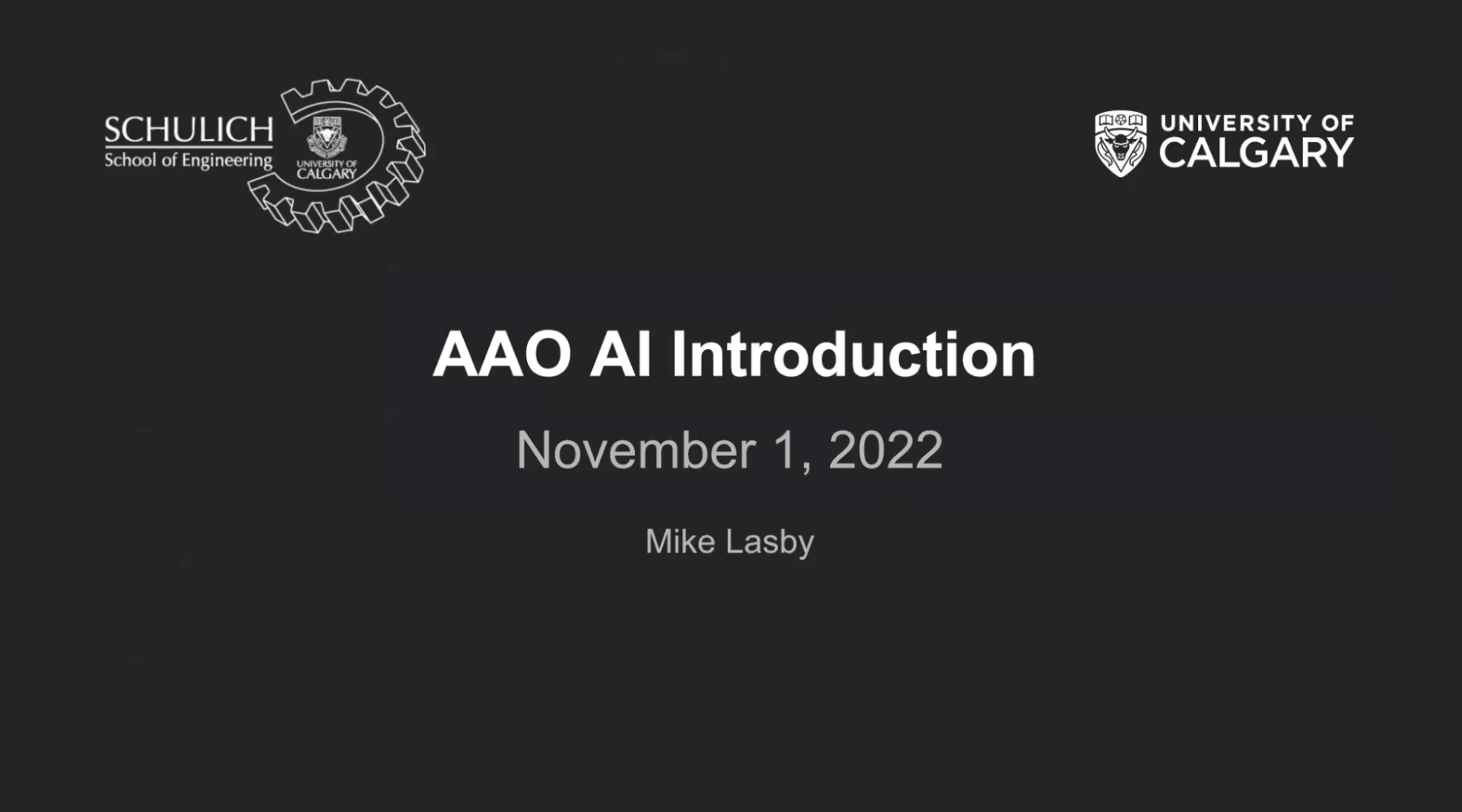 AAO AI Introduction Video