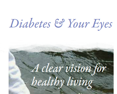 brochure title: Diabetes and your eyes