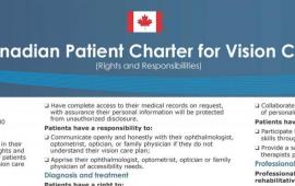 Canadian Patient Charter for Vision Care