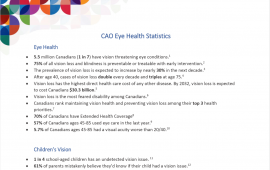 CAO Eye Health Statistics