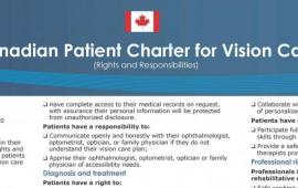 Canadian Patient Charter for Vision Care